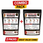 AARYA HOMES Shining Powder (1kg) | Pack Of 2 | For Six(6) Metal Cleaners (Copper, Brass, Bronze, Iron & Aluminium) | 100% Safe & Non Toxic | Removes Tarnish & Odor | Easy to Use | Quick Clean | Natural & Eco Friendly | PURE LIVING.
