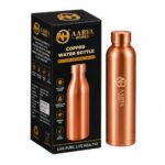 AARYA HOMES Pure Copper Water Bottle (950ml) | 100% Pure BPA-Free & Leak Proof | High-Quality Pure Copper | With Anti Oxidant Properties | Ayurveda Inspired | Provides Health Benefits | PURE LIVING. - Image 11